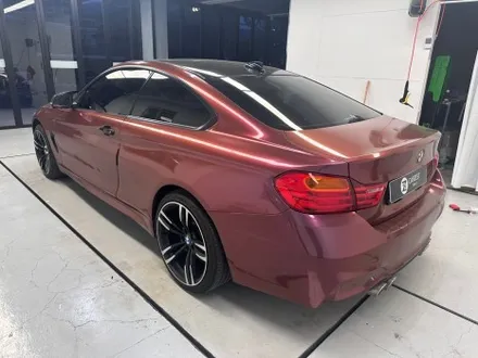진해랩핑 bmw 420d 사고 수리 전체랩핑 블랙으로  변신 / 창원