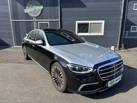 창원랩핑 벤츠 끝판 s450 듀오톤 마이바흐 랩핑 / 창원 사림동