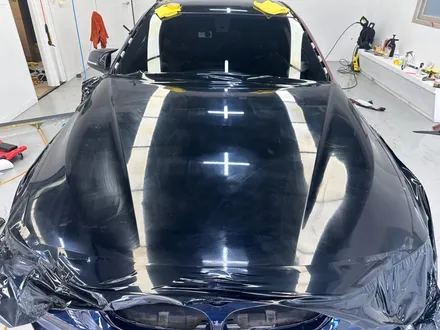 진해랩핑 bmw 420d 사고 수리 전체랩핑 블랙으로  변신 / 창원