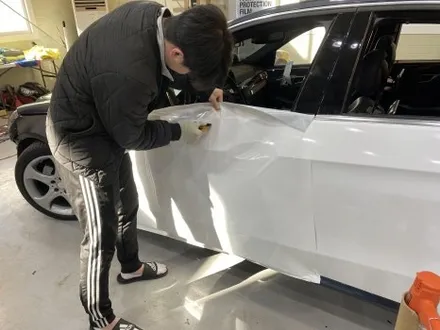 창원랩핑 ppf 벤츠랩핑 새차같은 내차 벤츠e400 전체랩핑 벤츠전체랩핑 / 창원 사림동
