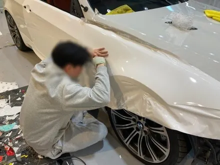 창원랩핑 ppf 차는 배기음 맛집 카제스트는 랩핑맛집  e92 m3 전체랩핑 [카제스트] / 창원 사림동