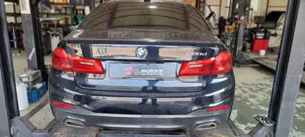 원주휠수리 bmw520d 휠수리 휠도색 작업입니다 / 원주시 흥업면
