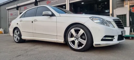 원주휠도색 벤츠e350 순정휠복원 수리 / 원주시 흥업면
