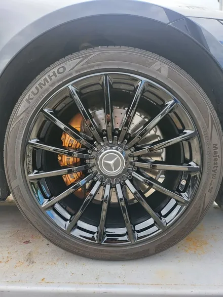 [원주휠수리]벤츠gt43amg 휠복원 / 원주시 흥업면