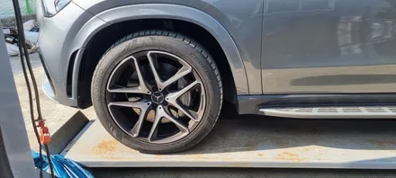 [원주휠도색]벤츠GLE53AMG 휠도색 휠색상변경 / 원주시 흥업면