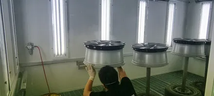 랜드로버스포츠 휠수리 휠도색 / 원주시 흥업면