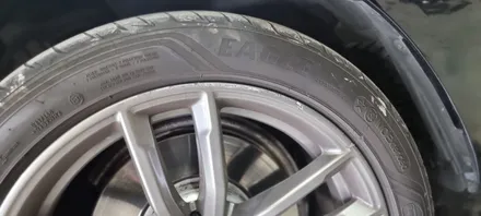 원주휠수리 bmw520d 휠수리 휠도색 작업입니다 / 원주시 흥업면