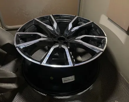 [원주휠수리]bmw 휠수리 원주휠복원 원주휠도색 / 원주시 흥업면