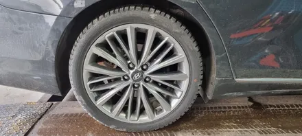 [원주휠수리]그랜져ig휠수리 원주휠도색 / 원주시 흥업면