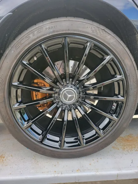 [원주휠수리]벤츠gt43amg 휠복원 / 원주시 흥업면