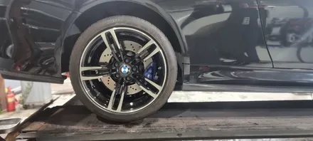 원주휠수리 bmw m4 순정휠복원 / 원주시 흥업면