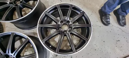 cls63 amg 휠복원 휠수리 / 원주시 흥업면