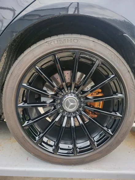 [원주휠수리]벤츠gt43amg 휠복원 / 원주시 흥업면