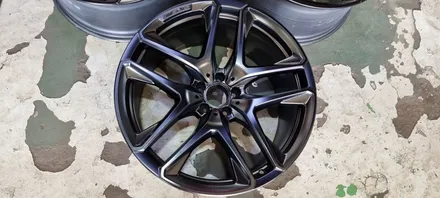 [원주휠도색]벤츠GLE53AMG 휠도색 휠색상변경 / 원주시 흥업면