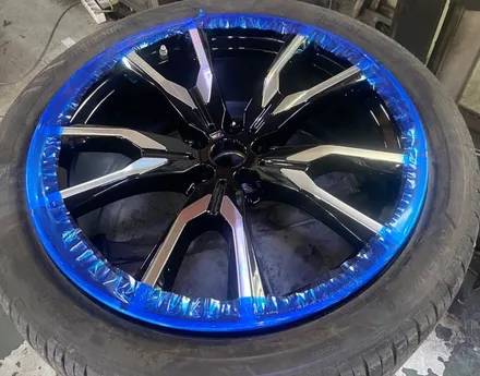 [원주휠수리]bmw 휠수리 원주휠복원 원주휠도색 / 원주시 흥업면
