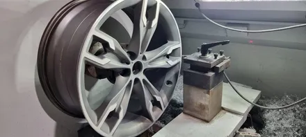 원주휠수리 bmw다이아몬드컷팅휠 순정휠복원 / 원주시 흥업면