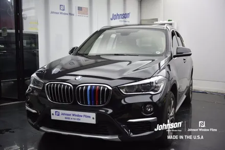 BMW X1 유리가 깨졌다! 존슨썬팅이 답이다!!! 존슨R 재시공 / 영등포구 당산동