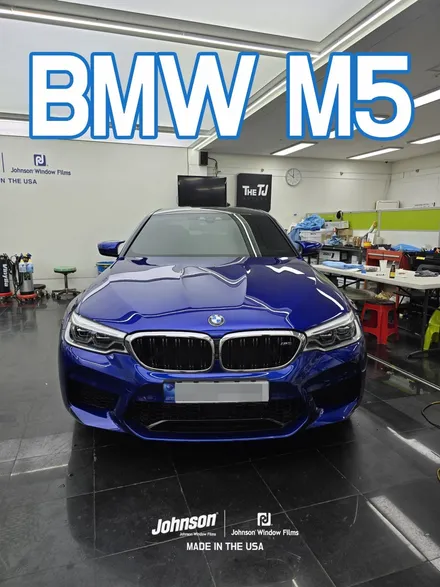 BMW M5 헤드라이트 PPF로 돌빵 방지하자!!! / 영등포구 당산동