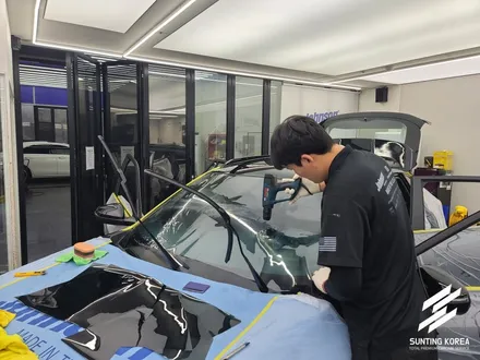 쉐보레 트랙스 RS Plus 블랙 퍼포먼스로 존슨썬팅 합니다. / 영등포구 당산동
