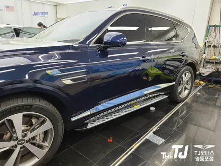 TJ모터스 제네시스 GV80 순정 사이드스탭 + ECS10 장착했어요 / 영등포구 당산동