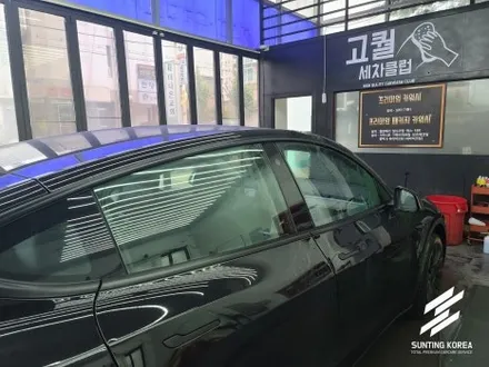 2023 테슬라 모델Y RWD, 존슨썬팅에서 블랙썬팅 하세요. / 영등포구 당산동