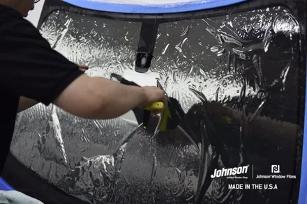 BMW X1 유리가 깨졌다! 존슨썬팅이 답이다!!! 존슨R 재시공 / 영등포구 당산동