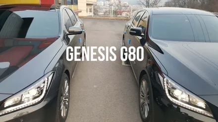 [존슨썬팅] 제네시스 G80 썬팅, 레이지&마라톤 썬팅 / 영등포구 당산동