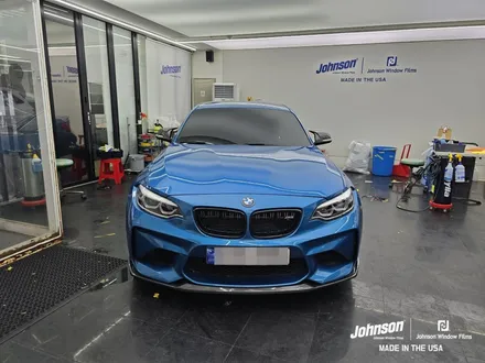 BMW M2 재시공썬팅, 존슨썬팅R로 열차단썬팅 했습니다. / 영등포구 당산동