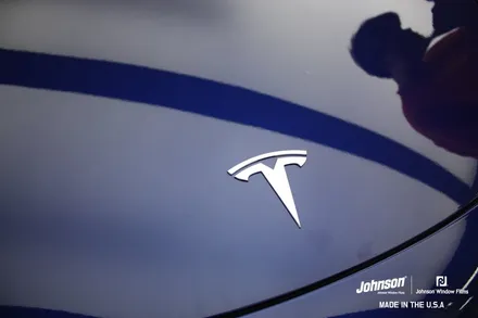 TESLA MODEL3 BLUE | 존슨썬팅에서 4월 이벤트 한대요. Tip / 영등포구 당산동