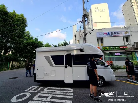 현대 포터2 캠핑카 포레스트 존슨XR 프리미엄으로 썬팅했어요. / 영등포구 당산동