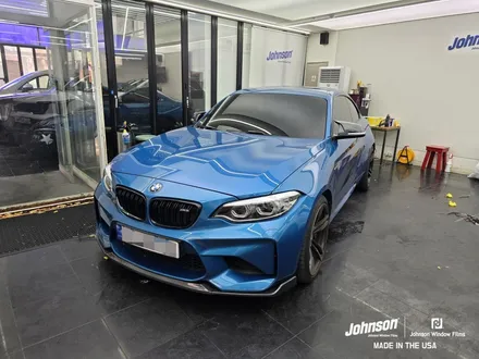 BMW M2 재시공썬팅, 존슨썬팅R로 열차단썬팅 했습니다. / 영등포구 당산동