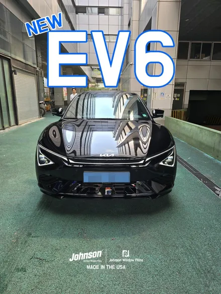 2025 기아 EV6 GT 신차에 어울리는 존슨썬팅 신차패키지. / 영등포구 당산동