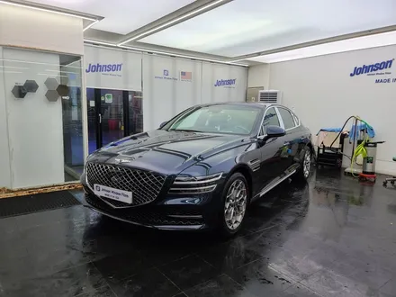 22년 제네시스 G80, 태즈먼블루 존슨썬팅 신차패키지 구경하기 / 영등포구 당산동