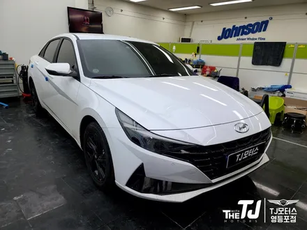 아반떼 CN7 천장형 하이패스 장착했습니다. / 영등포구 당산동