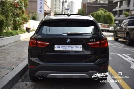 BMW X1 유리가 깨졌다! 존슨썬팅이 답이다!!! 존슨R 재시공 / 영등포구 당산동