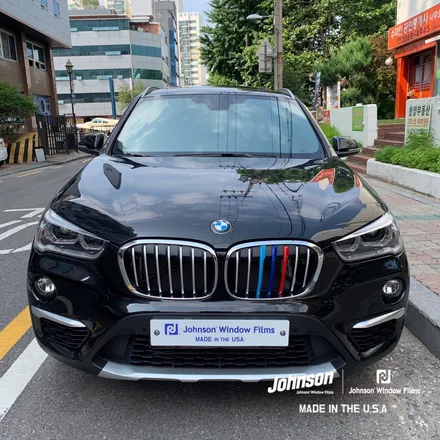 BMW X1 유리가 깨졌다! 존슨썬팅이 답이다!!! 존슨R 재시공 / 영등포구 당산동