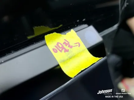 테슬라 썬팅, 모델3 신차패키지, 미나실에는 존슨썬팅이죠. / 영등포구 당산동