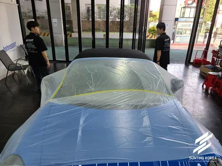 포르쉐 911 카레라 GTS 소프트탑 발수코팅. / 영등포구 당산동