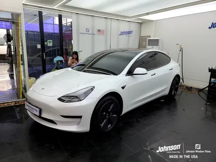 2022 테슬라 모델3 썬팅, 신차패키지 화이트 테슬라에 딱 좋아! / 영등포구 당산동