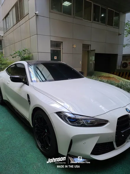 BMW썬팅, M4 컴페티션(Competition)과 존슨썬팅 어떤가요? (존슨SE+) / 영등포구 당산동