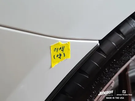 벤츠썬팅 AMG A45, 여름에 존슨썬팅만한 신차패키지는 없다?! / 영등포구 당산동