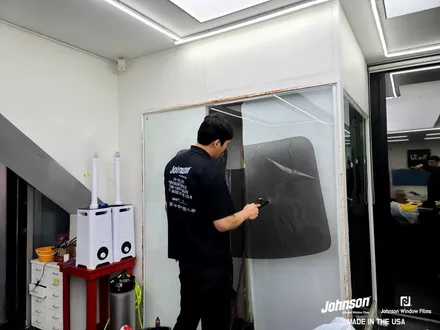 테슬라썬팅 모델3 재시공썬팅, 처음부터 존슨썬팅 하세요. / 영등포구 당산동