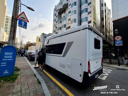 현대 포터2 캠핑카 포레스트 존슨XR 프리미엄으로 썬팅했어요. / 영등포구 당산동
