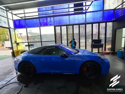 포르쉐 911 카레라 GTS 소프트탑 발수코팅. / 영등포구 당산동