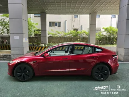 테슬라 모델3 하이랜드 울트라 레드, 존슨R 신차패키지로 해결 / 영등포구 당산동