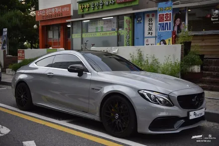 벤츠 C63s 재시공 | 존슨 울트라나노세라믹 R패키지 썬팅기 / 영등포구 당산동