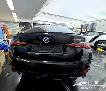 BMW 순수전기차 i4, 50주년 에디션, 존슨썬팅 입성! / 영등포구 당산동
