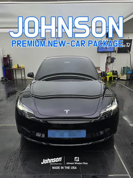 TESLA MODEL3 하이랜드 블랙, 존슨썬팅, 블랙박스 패키지. / 영등포구 당산동