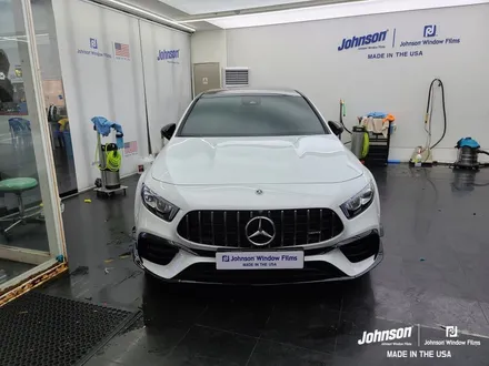 벤츠썬팅 AMG A45, 여름에 존슨썬팅만한 신차패키지는 없다?! / 영등포구 당산동