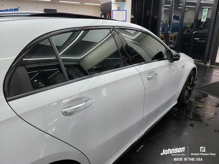 벤츠썬팅 AMG A45, 여름에 존슨썬팅만한 신차패키지는 없다?! / 영등포구 당산동